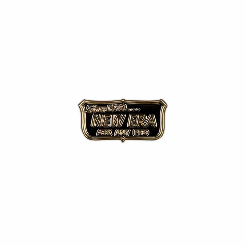New Era Ask Any Pro Black Pin Badge OSFM