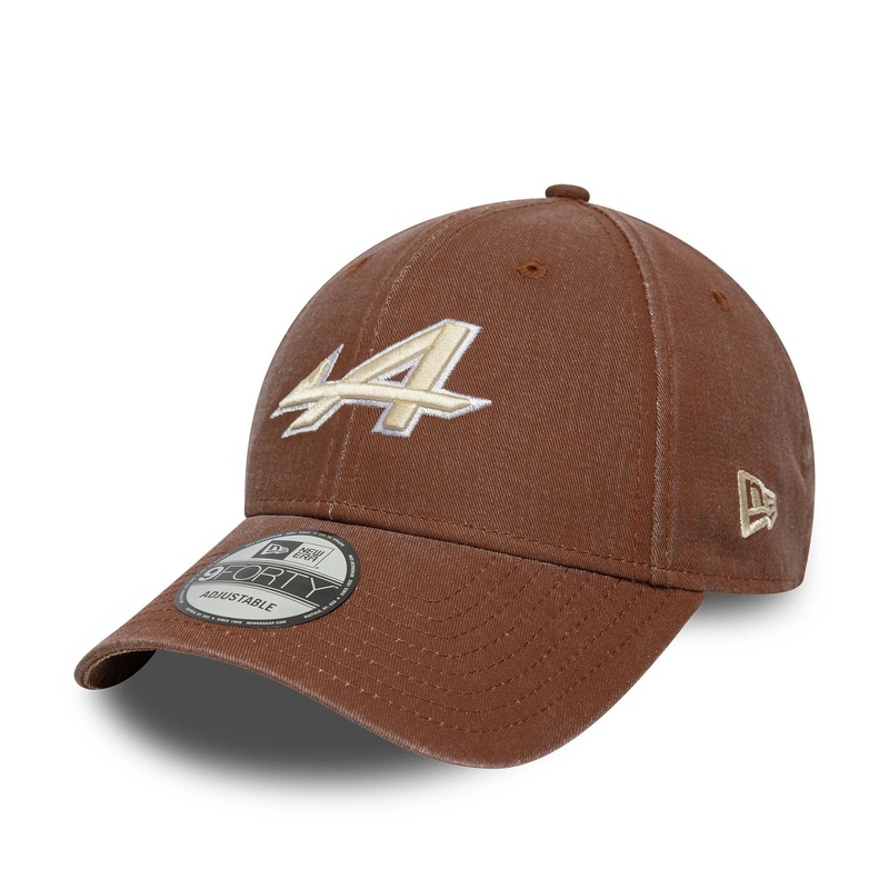 Alpine Racing Washed Brown 9FORTY M-Crown Adjustable Cap OSFM