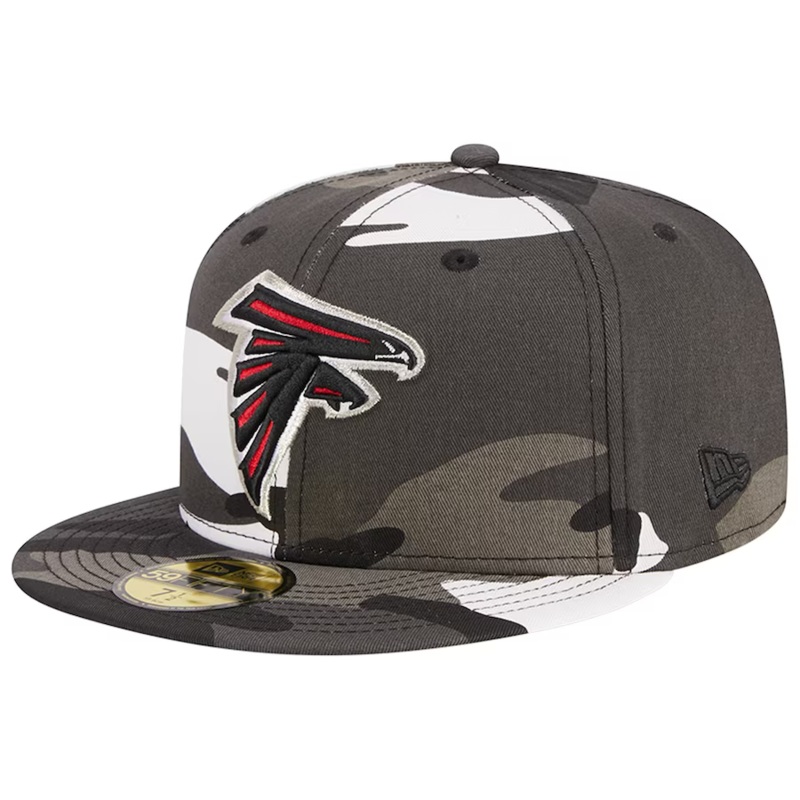 New Era Atlanta Falcons Urban Grey Camo 2023 59FIFTY Fitted Hat