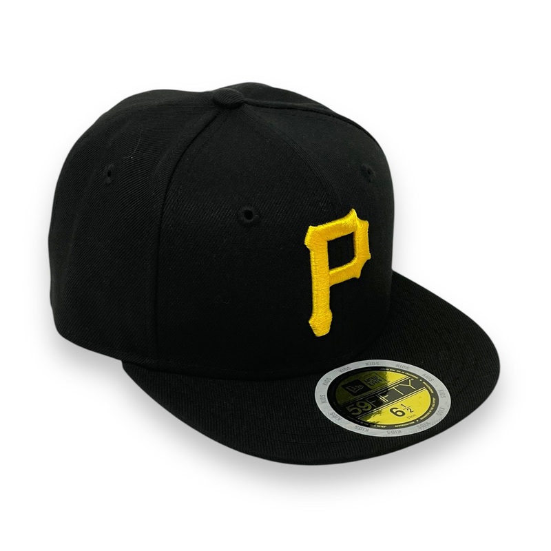 “KIDS” – PITTSBURGH PIRATES NEW ERA 59FIFTY FITTED (GREEN UNDER VISOR) 63/8