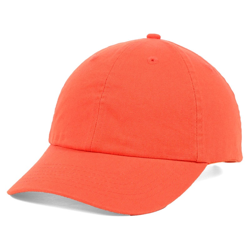 Sportsman Shortstop Cap – Orange Adjustable