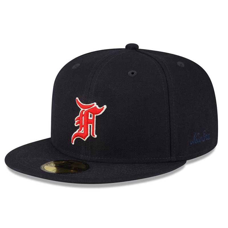 Boston Red Sox 59FIFTY Fear Of God Ballpark Navy/Red Cap 6-7/8