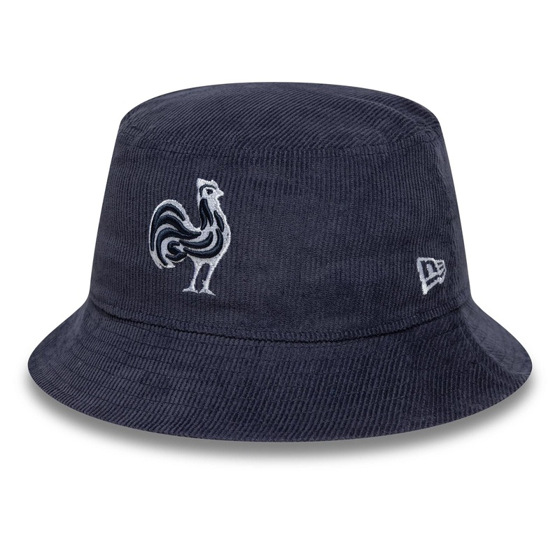 French Federation Of Rugby Cord Navy Bucket Hat S