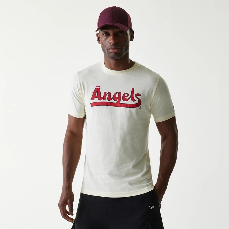 LA Angels MLB City Connect Cream T-Shirt XS