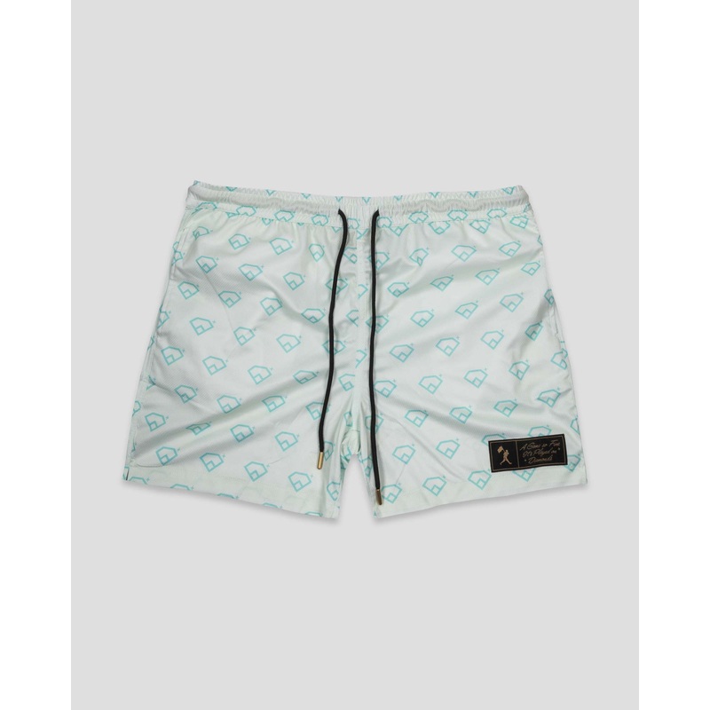 A Game So Fine Diamond Air Mesh Shorts Small
