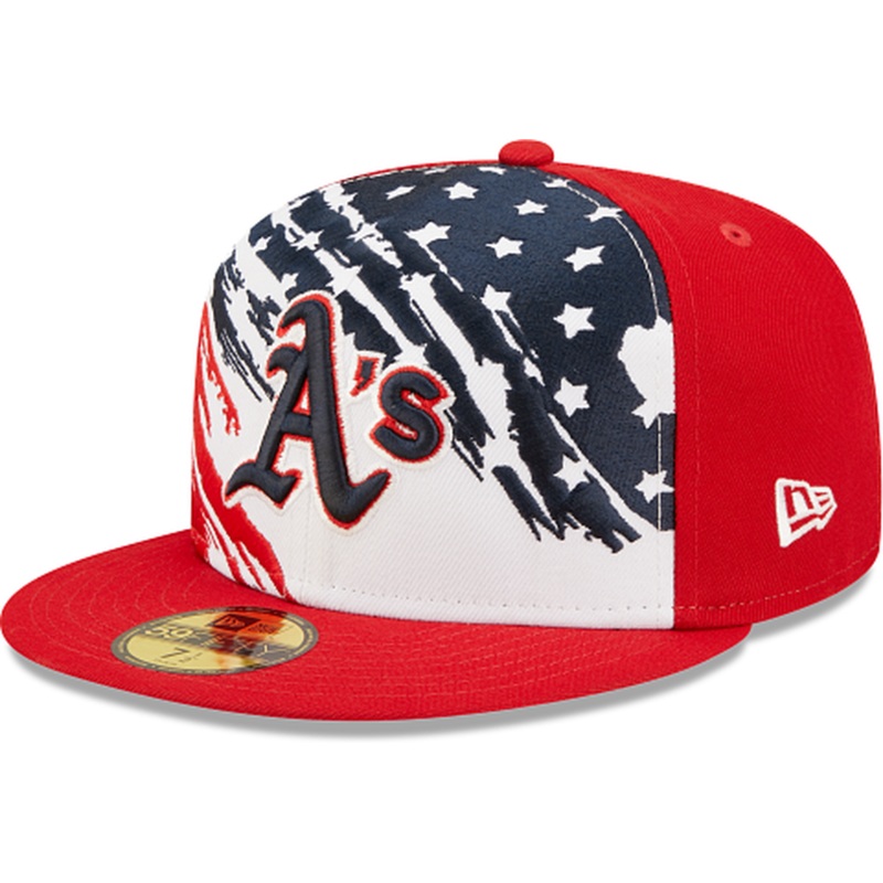 New Era  Oakland Athletics Independence Day 2022 59FIFTY Fitted Hat