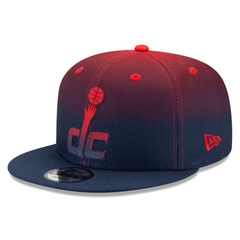 Washington Wizards New Era NBA 2021 Back Half 9FIFTY Snapback Hat – Red/Navy