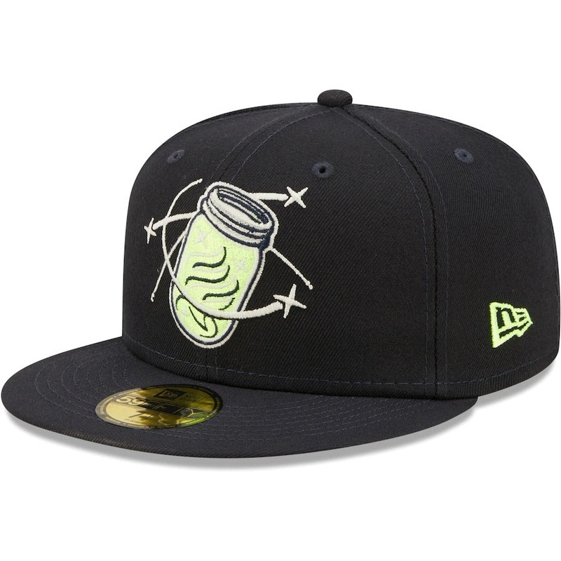 New Era Columbia Fireflies Navy Authentic Collection Team Alternate 59FIFTY Fitted Hat