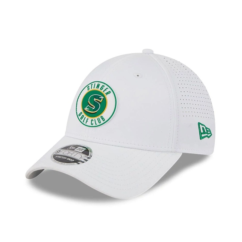 Stinger LIV Golf 2025 White 9FORTY Adjustable Cap OSFM