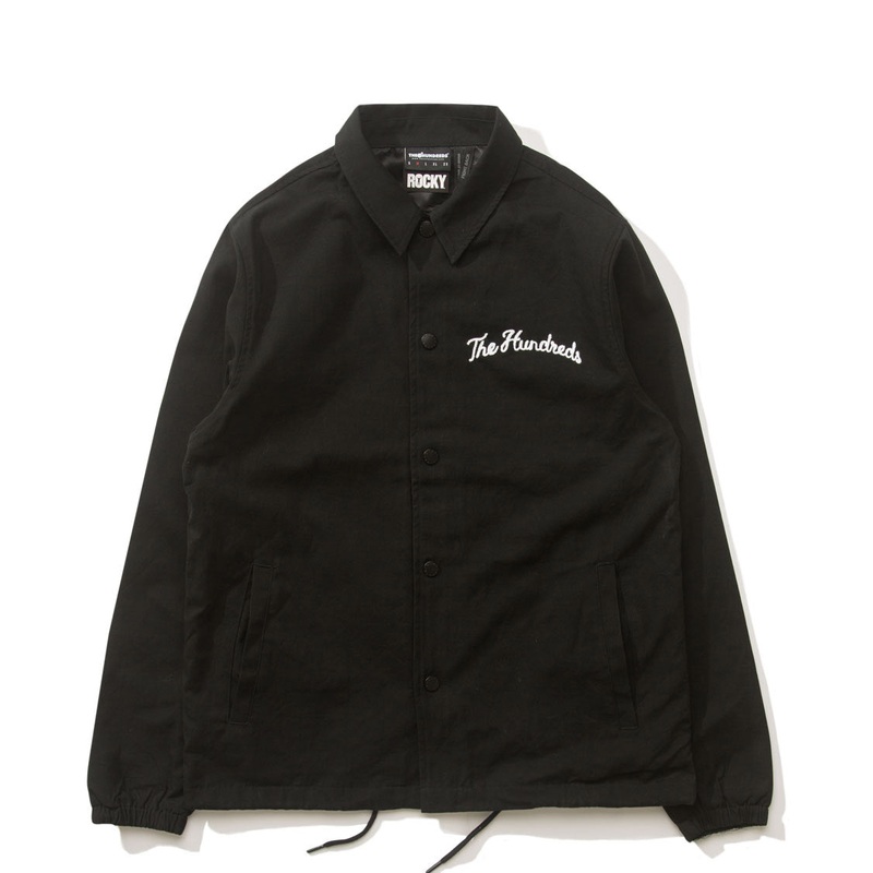 The Hundreds x Rocky Walk Out Trainer Jacket (Black) m