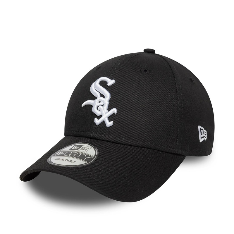 Chicago White Sox 9FORTY MLB Side Patch Black Cap One Size