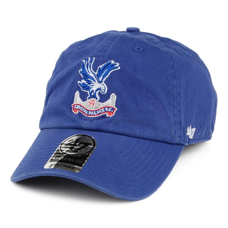 47 Brand Crystal Palace F.C. Baseball Cap – Clean Up – Blue Adjustable