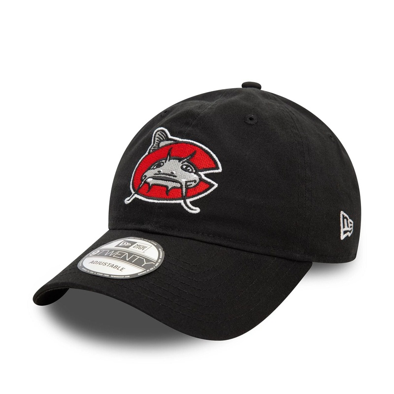 Carolina Mudcats MiLB Black 9TWENTY Adjustable Cap OSFM