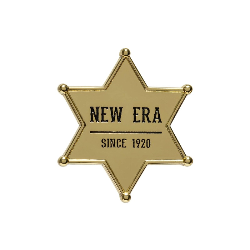 New Era Star Gold Pin Badge OSFM
