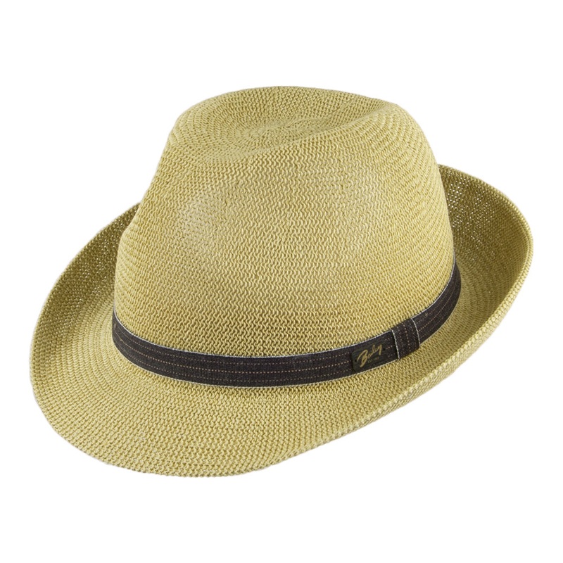 Bailey Hats Elliott Toyo Straw Trilby Hat – Natural S