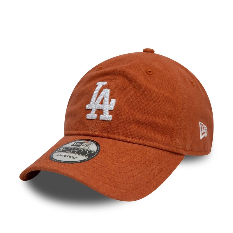 LA Dodgers Image Cotton Canvas Copper 9TWENTY Adjustable Cap OSFM
