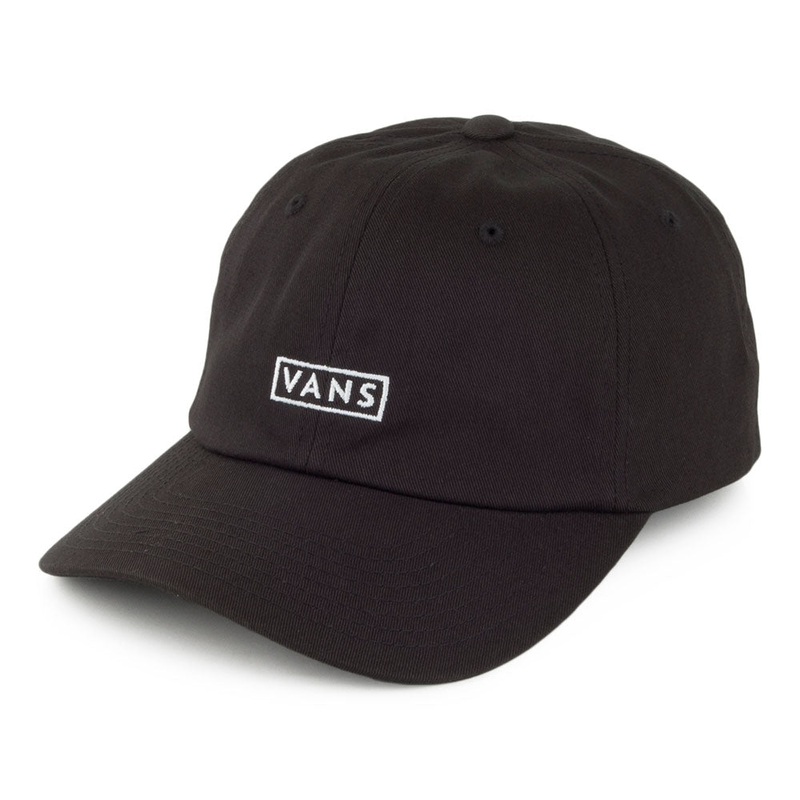 Vans Hats Curved Brim Baseball Cap – Black Adjustable