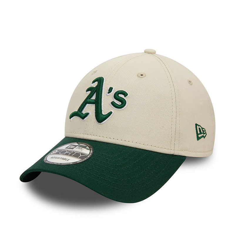 Oakland Athletics 9FORTY World Series White/Green Cap One Size
