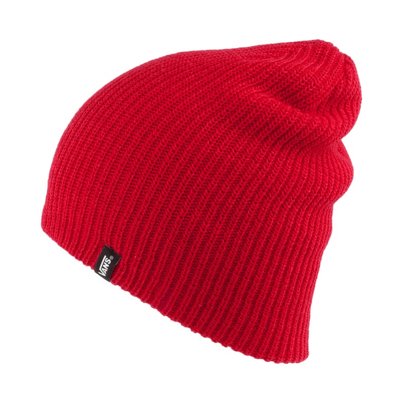 Vans Hats Mismoedig Beanie Hat – Red 1-Size