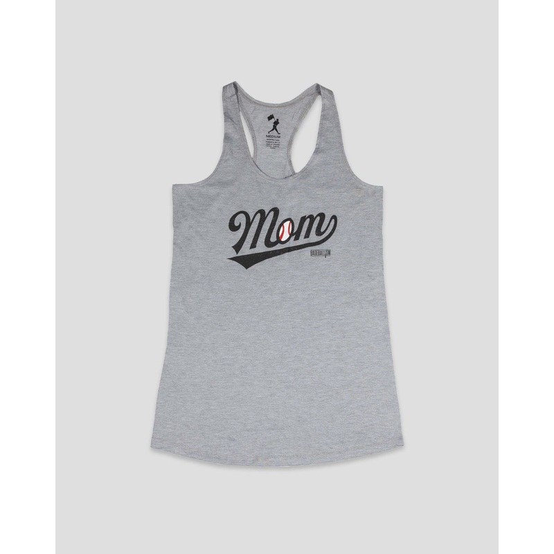 Baseball Mom Racerback Tank XS