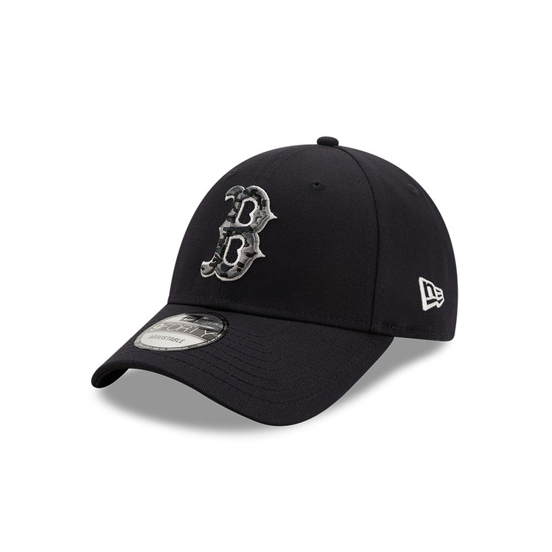 Boston Red Sox 9FORTY Camo Infill Navy Cap One Size