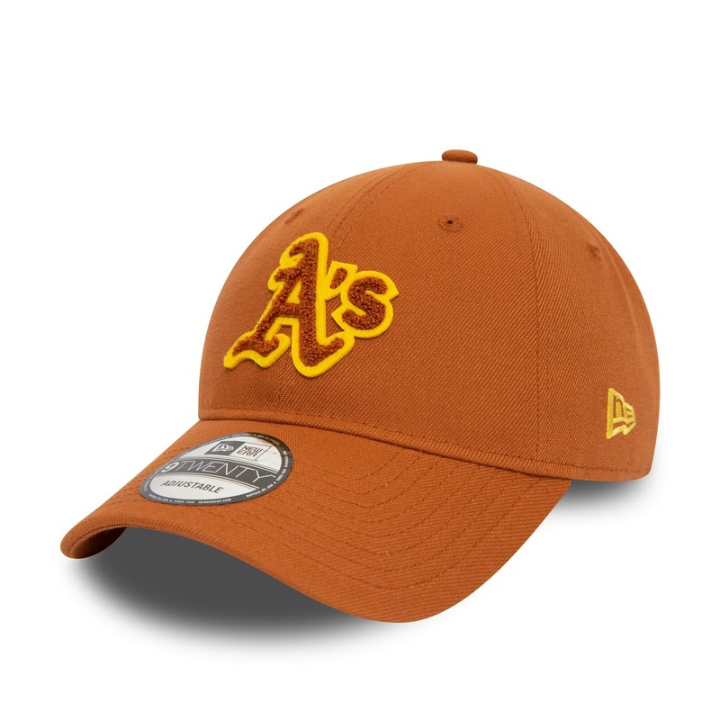 Oakland Athletics 9TWENTY Boucle Brown Cap One Size