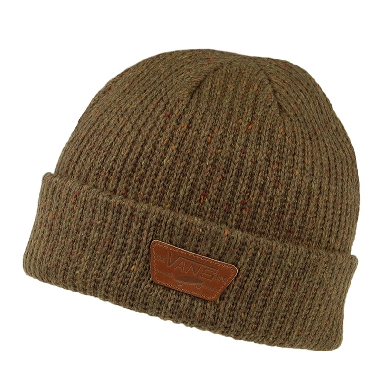 Vans Hats Mini Full Patch Beanie Hat – Olive 1-Size