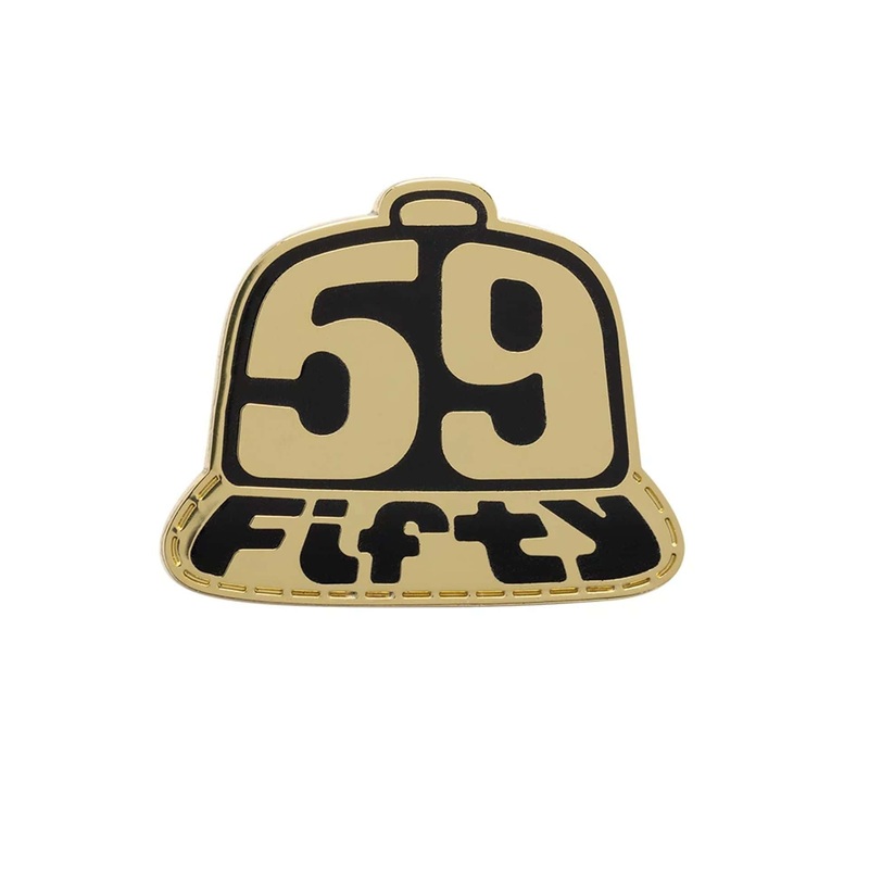 59FIFTY Day Cap Gold Pin Badge OSFM