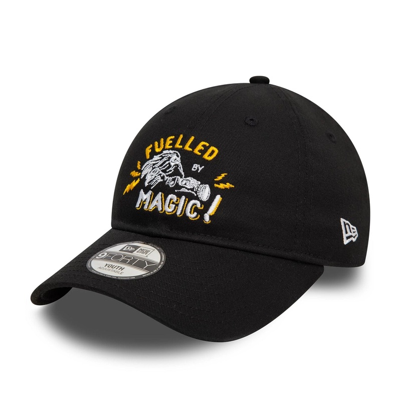 Youth Harry Potter Fuelled By Magic Black 9TWENTY Adjustable Cap Youth