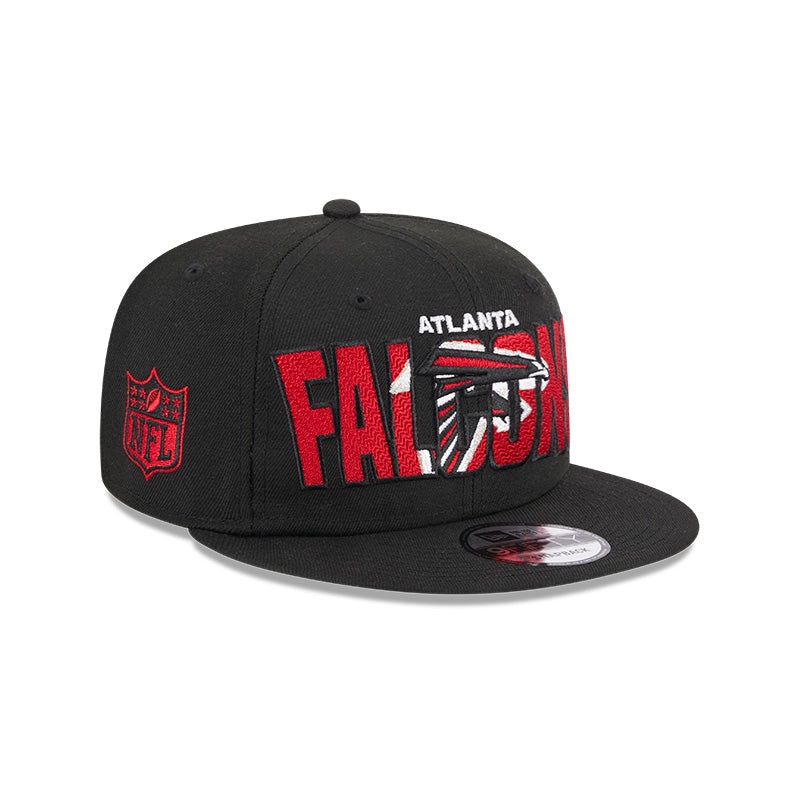 Atlanta Falcons New Era 2023 NFL Draft 9FIFTY Snapback Adjustable Hat – Black