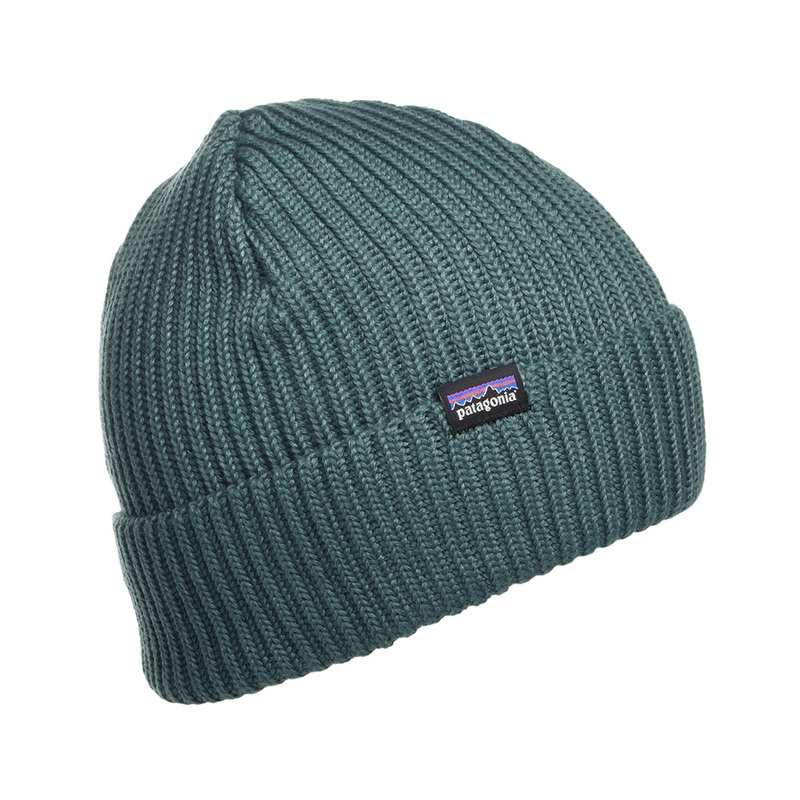 Patagonia Hats Fishermans Rolled Beanie Hat – Light Forest 1-Size