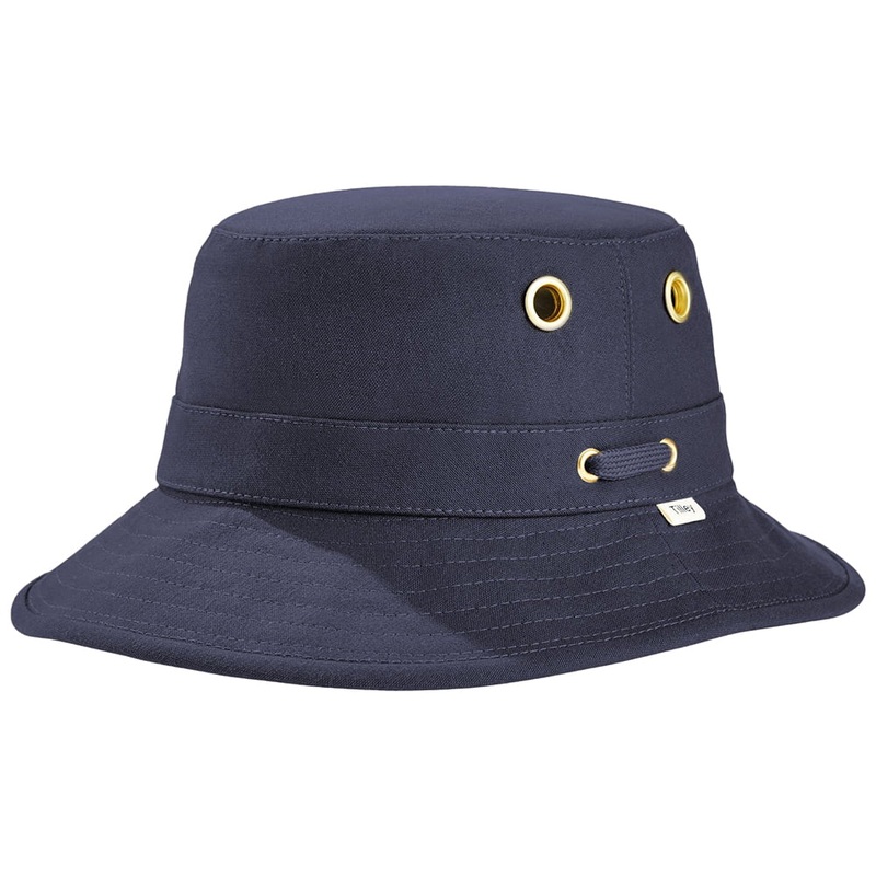 Tilley Hats Iconic T1 Cotton Duck Bucket Hat – Navy Blue 7
