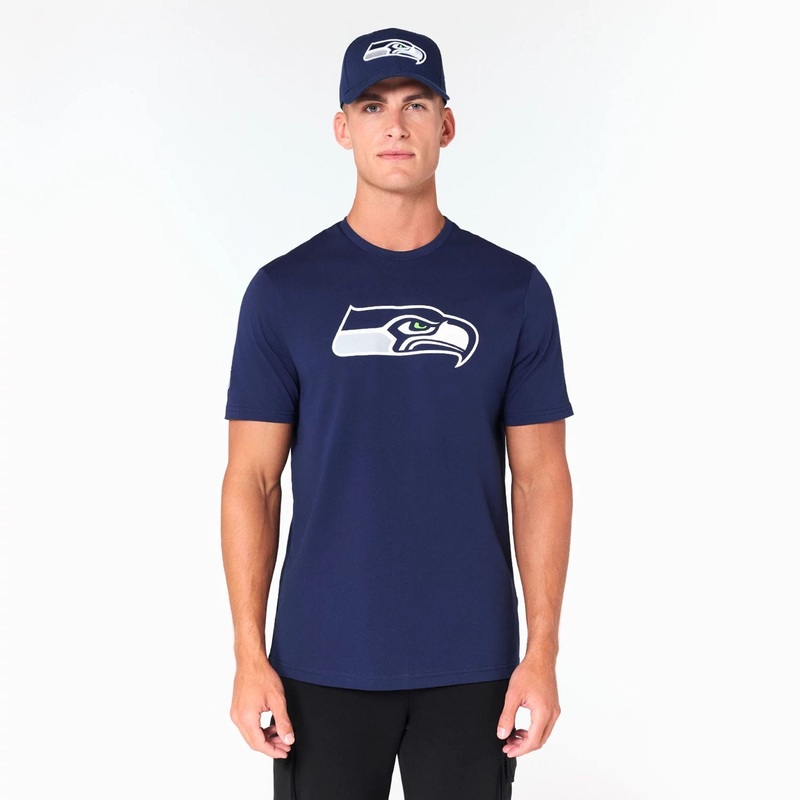 Seattle Seahawks NFL Navy T-Shirt XS