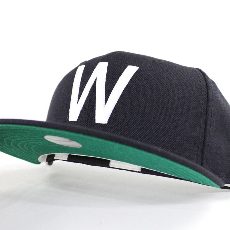 Washington Senators 1924 New Era 59FIFTY Fitted Hat (Navy Green Under Brim) 7
