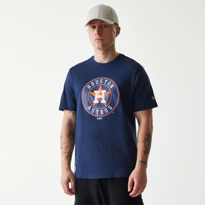 Houston Astros MLB Regular Dark Blue T-Shirt XS