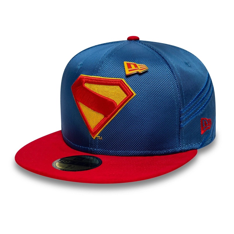 Superman Blue 59FIFTY Fitted Cap 6 7/8
