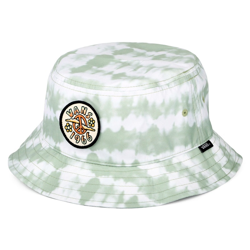 Vans Hats Peace of Mind Undertone II Bucket Hat – Light Green Small/Medium