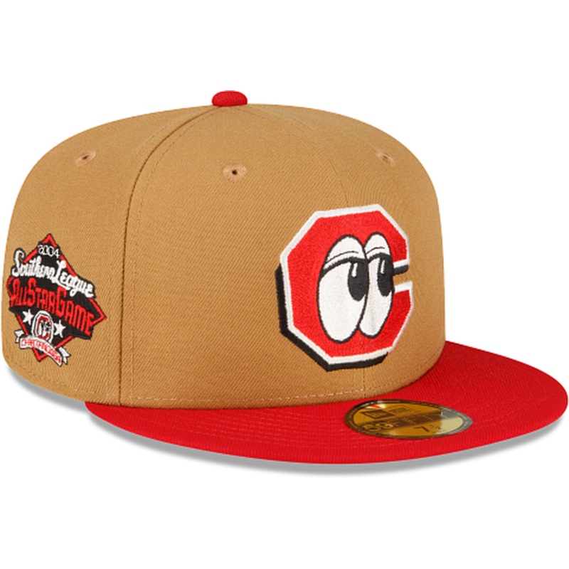 New Era Chattanooga Lookouts Wheat 2022 59FIFTY Fitted Hat