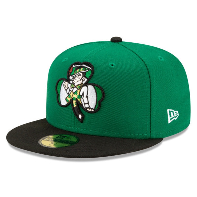 Boston Celtics New Era 2021 NBA Draft On-Stage 59FIFTY Fitted Hat – Green/Black 7