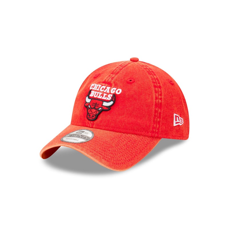 Chicago Bulls 9TWENTY Apac Snow Washed Team Red Cap One Size