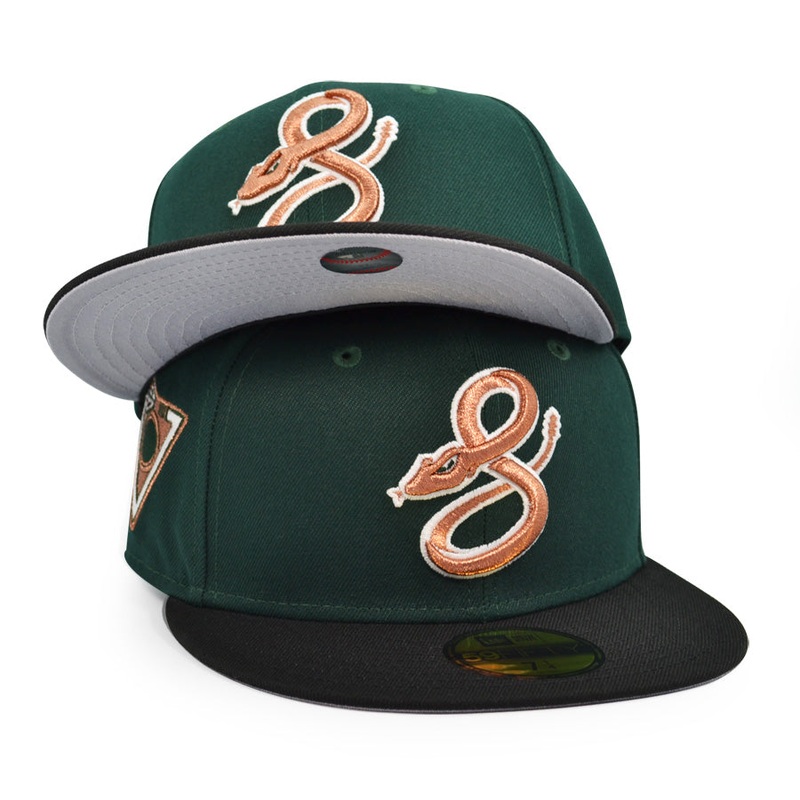 Arizona Diamondbacks SERPIENTES Exclusive New Era 59Fifty Fitted Hat – Pine/Black 6 7/8