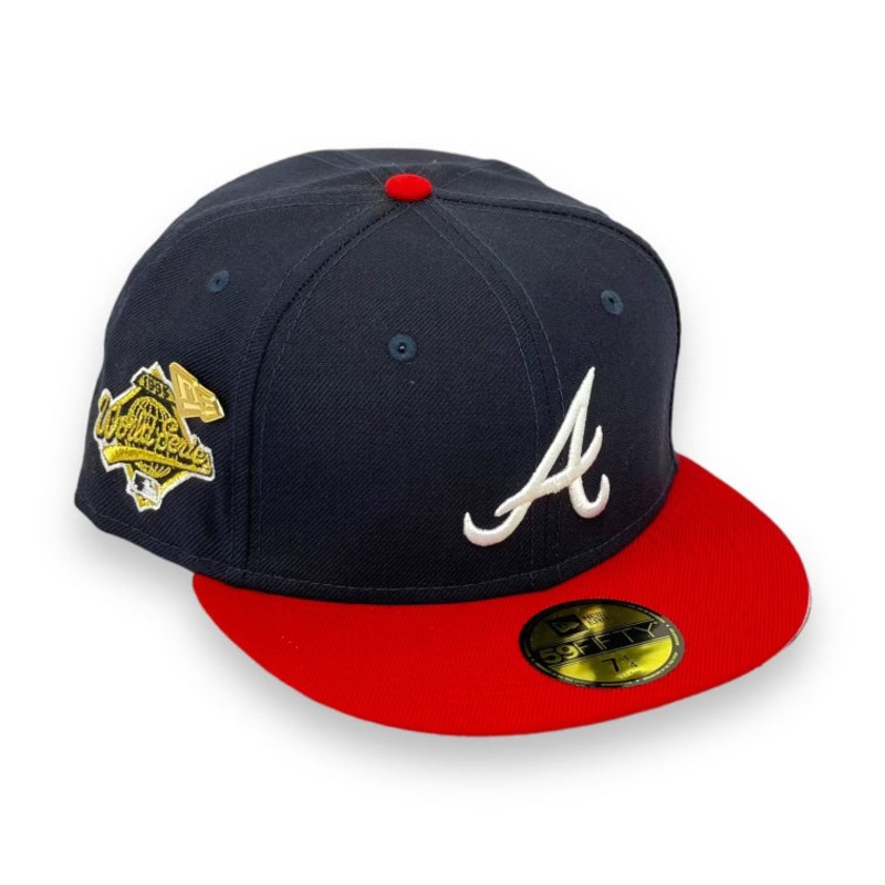 ATLANTA BRAVES (1995  WS “HISTORY”) NEW ERA 59FIFTY FITTED (WITH NEWERA PIN) 67/8