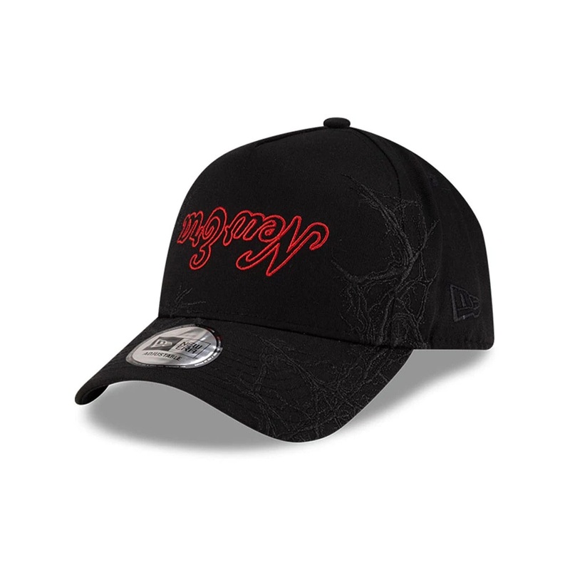 Stranger Things Upside Down Black 9FORTY E-Frame Adjustable Cap OSFM