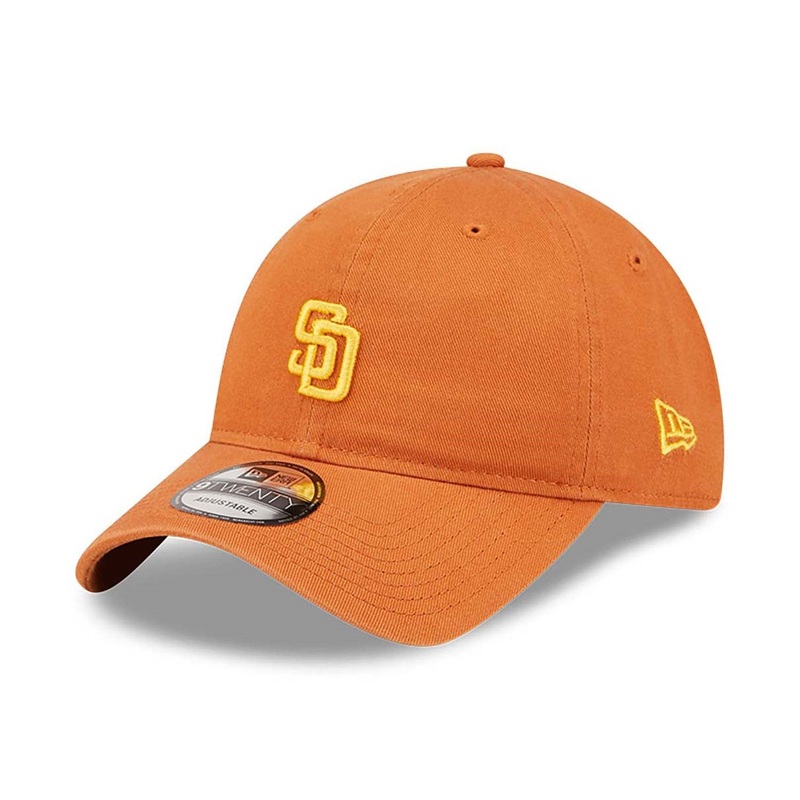 San Diego Padres 9TWENTY Mini Logo Toffee Cap One Size