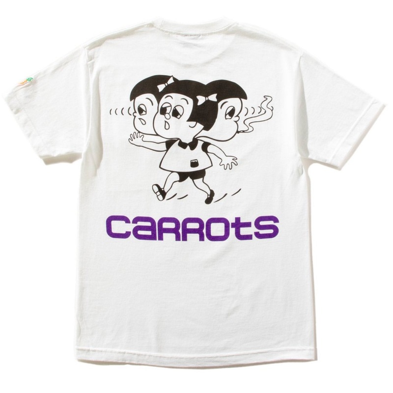 CARROTS CONJOINED TEE (WHITE) m