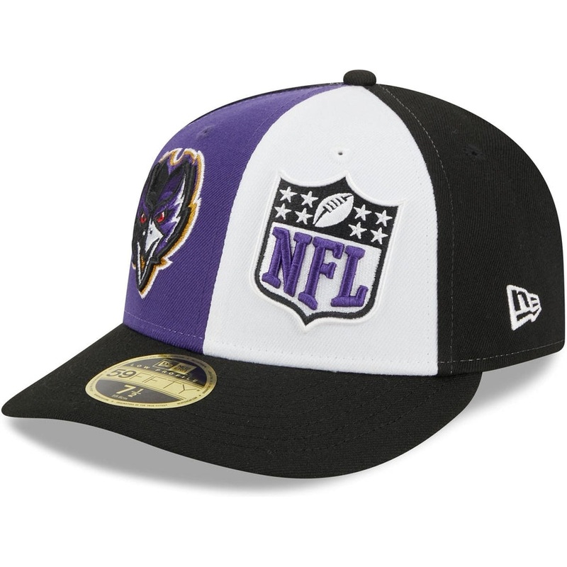 New Era Baltimore Ravens 2023 Sideline Low Profile 59FIFTY Fitted Hat