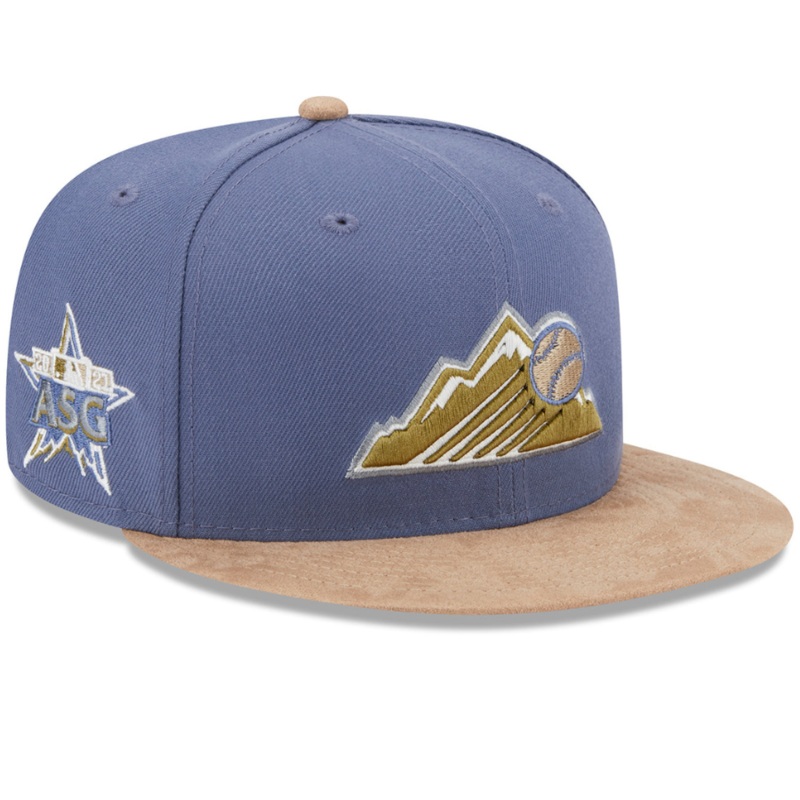 New Era x Lids HD Colorado Rockies Slate Suede 59FIFTY Fitted Hat