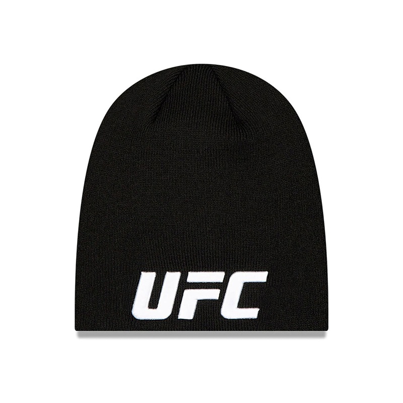 Ultimate Fighting UFC MMA Black Skull Knit Beanie Hat OSFM