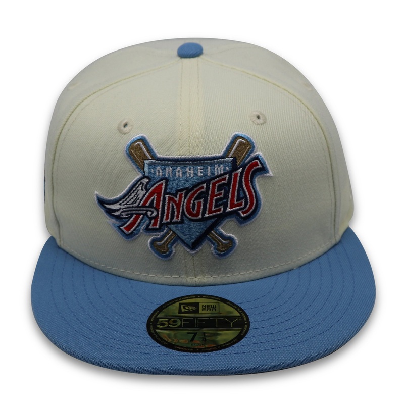 ANAHEIM ANGELS (OFF-WHITE) (40TH SEASON) NEW ERA 59FIFTY FITTED 67/8