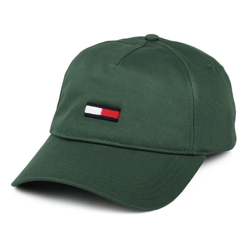 Tommy Hilfiger Hats TJM Flag Baseball Cap – Sage Adjustable